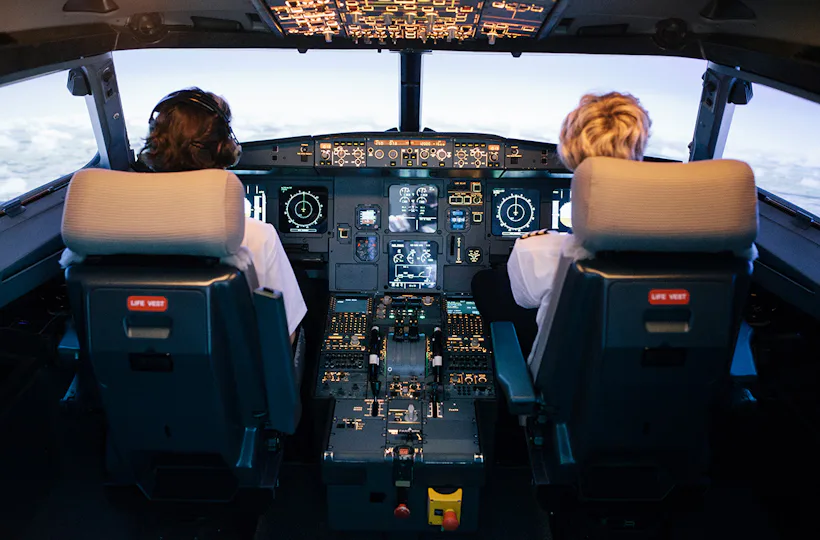 Flugsimulator A320