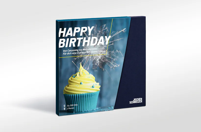 Geschenkbox Zum Geburtstag