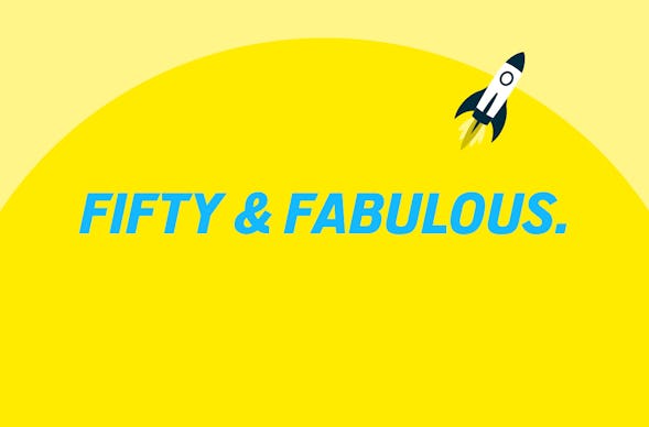 Flexibles Geschenk 50. Geburtstag